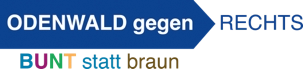 Odenwald gegen Rechts – BUNT statt braun