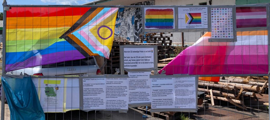 1. Odenwälder CSD in Michelstadt csd infowand